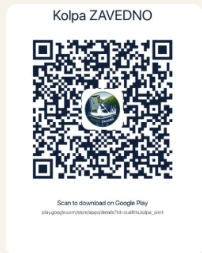 QR koda za prenos iz Google Play